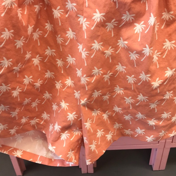 NWT Lindy Bop Palmer playsuit in peach palm tree - Picture 6 of 6